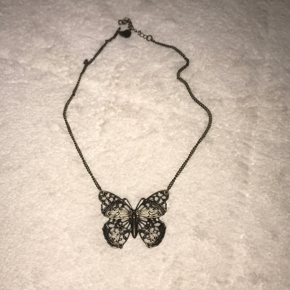 Brandy Melville Jewelry - BRANDY MELVILLE BUTTERFLY NECKLACE